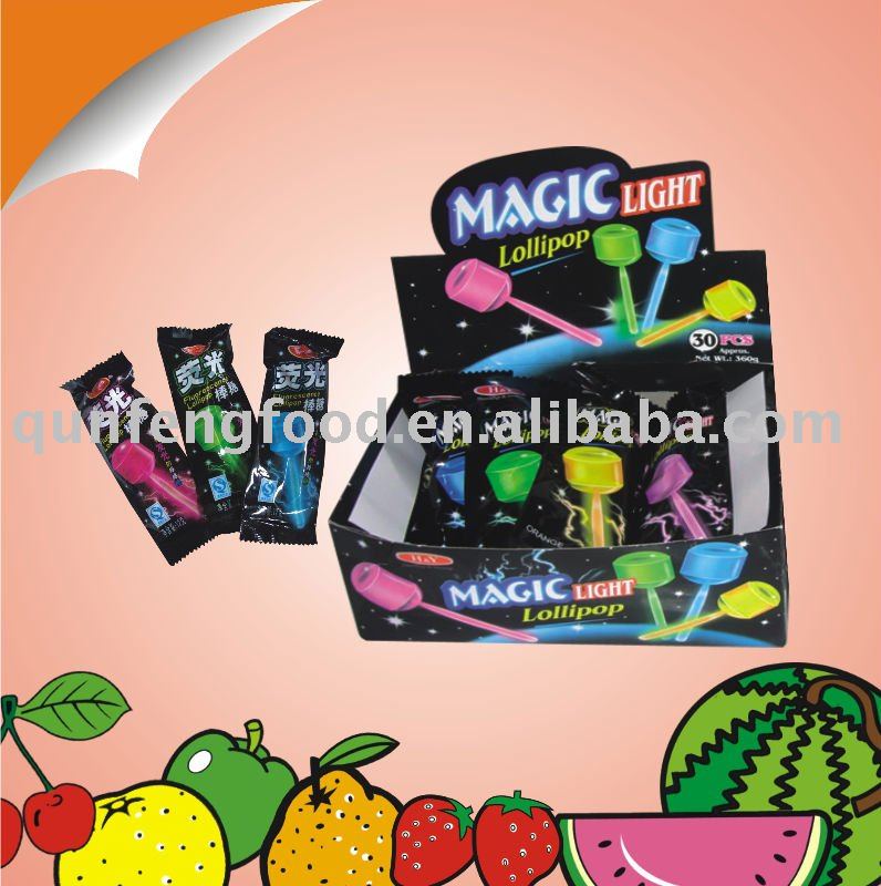 Fluoescent  Light   Lollipop 