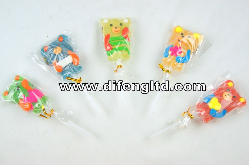 Difeng  Bear   Soft  Lollipop