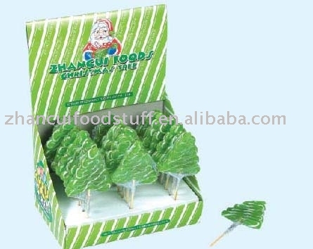 christmas  tree   lollipop  (box)