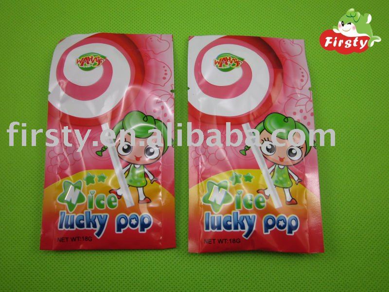 lollipop with sour powder toy candy