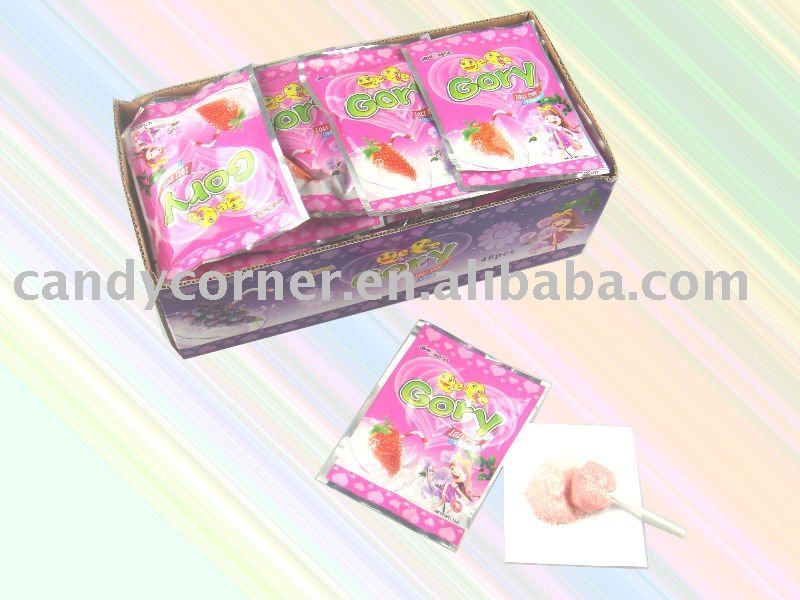  sour   powder   lollipop 