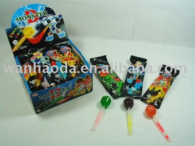 Monster Fluorescence Lollipop
