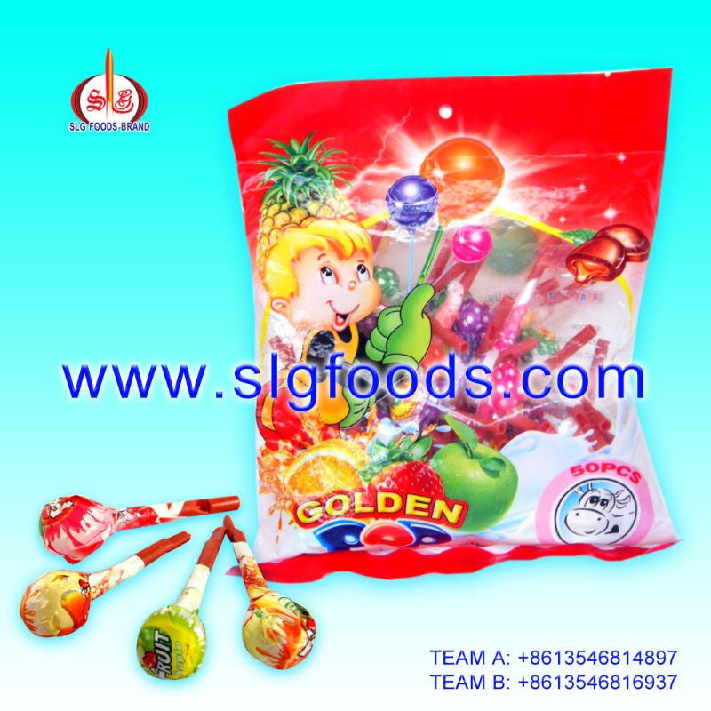  fruit   whistle  lollipop