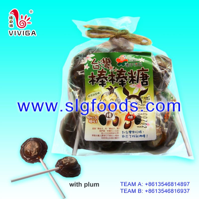Brown  sugar   lollipop 