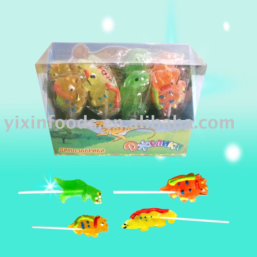 Dinosaur Soft Lollipop Candy