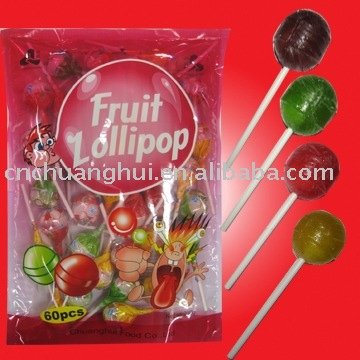 Lollipop/Lollipop filled with bubble gum,China Chuang'hui price ...