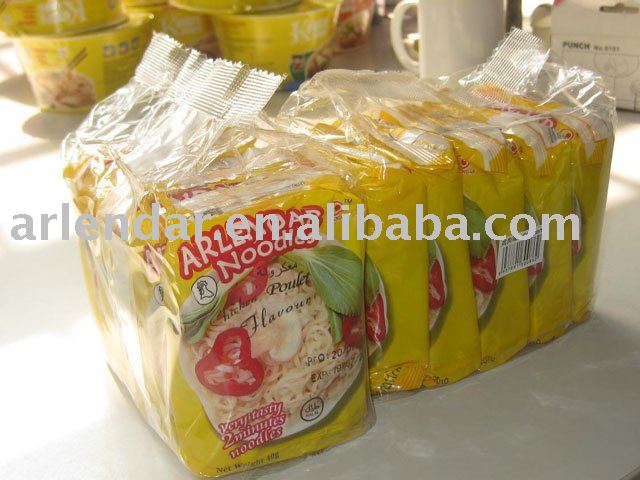 Halal quick cooking egg noodles