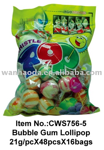 Bubble Gum Lollipop
