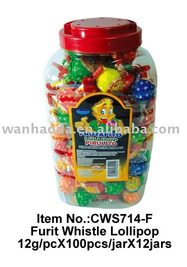 Fruit Whistle Lollipop