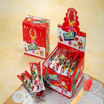 LIGHT UP LOLLIPOP(CHRISTMAS  TREE )