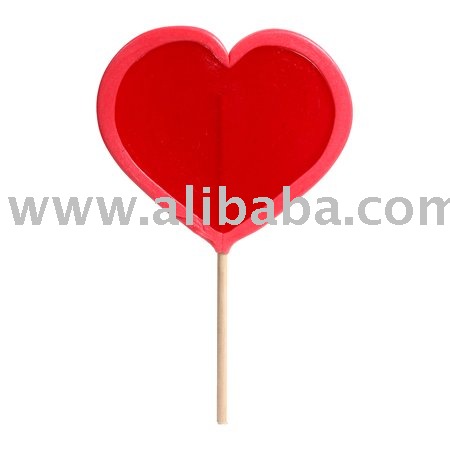 Hand Made  Lollipop ,  Heart 