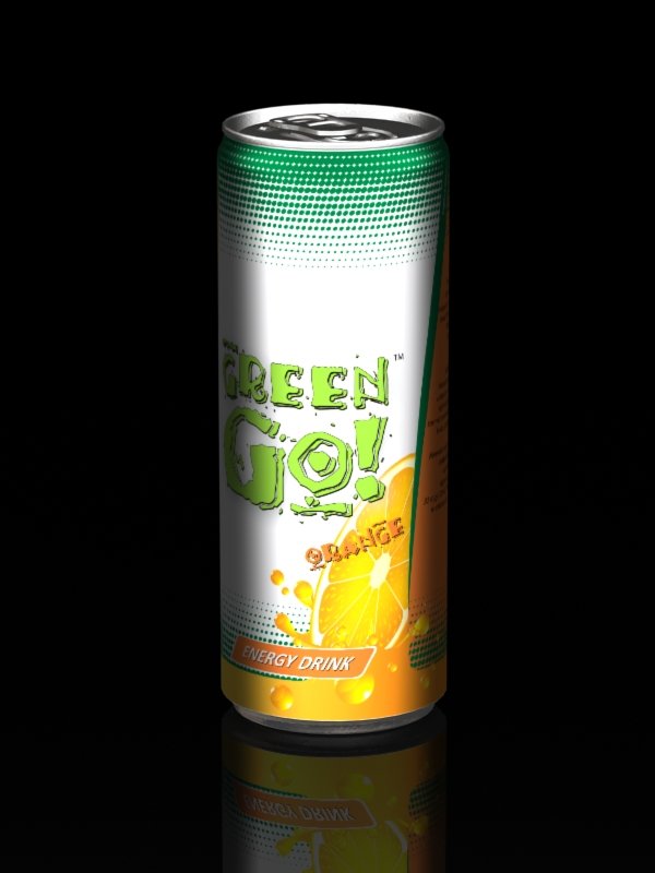 GreenGo! Energy Orange Drink