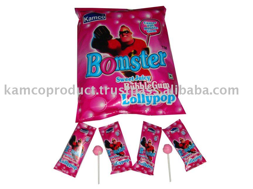  Lollipop   bubble   gum  center (  Boomster )