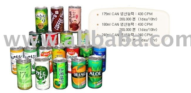 canned beverage