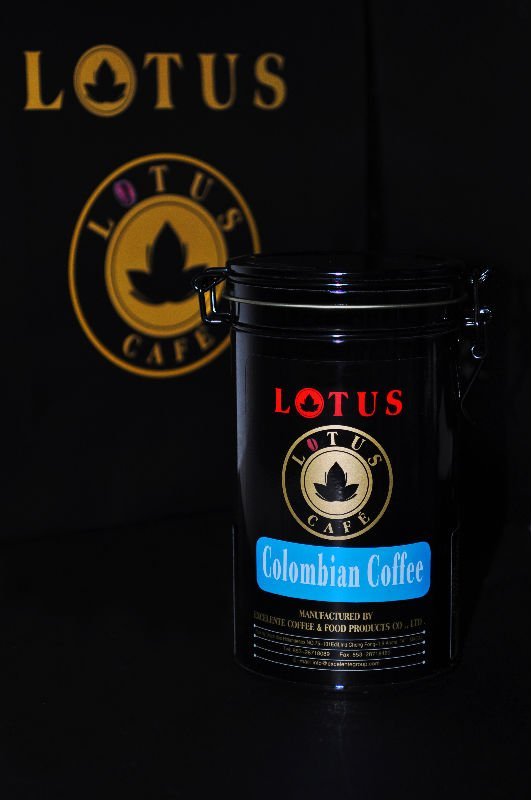 Lotus Cafe Columbia Arabica Roasted and Ground Coffee