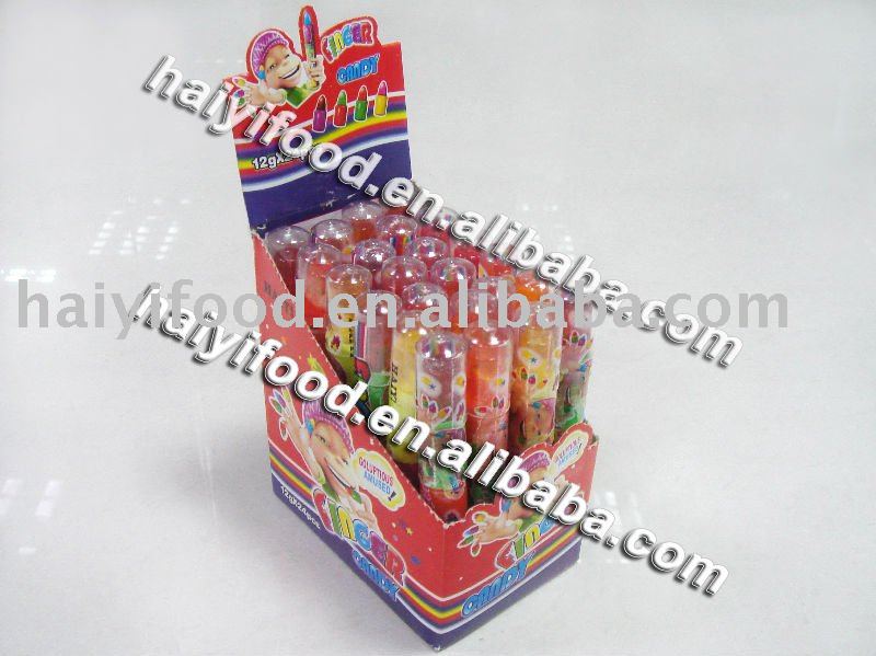  finger   toy candy in box