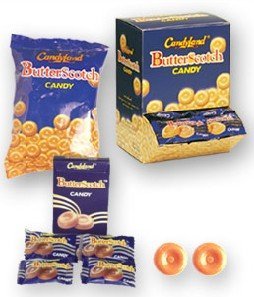 Filled Hard candies :     Butter Scotch