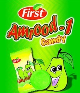 Hard boiled candies :     Amrood - 1 Candy