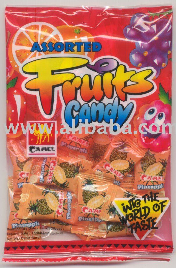85G CAMEL PINEAPPLE FLAVOUR CANDY