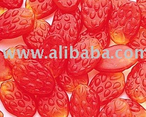 Trolli Gummi Strawberries: 5LB Case