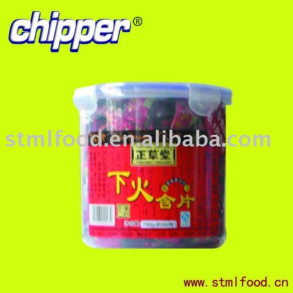 Ml-750g heat-resolving  hard candy with mint flavour