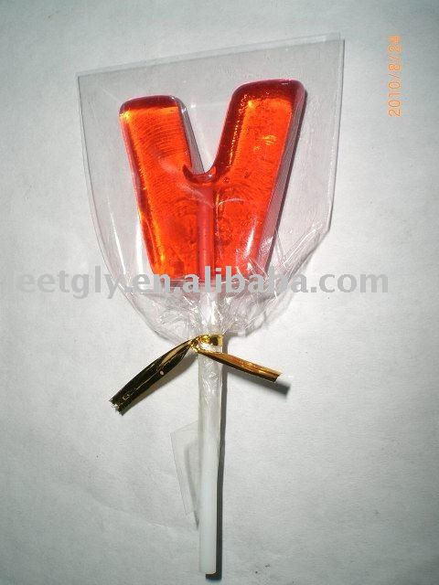 Model filling pipestem  shaped   hard   candy 