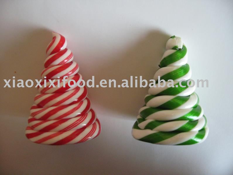 spiral clock candy