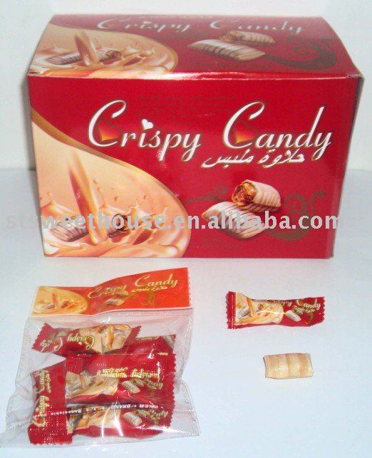 Milk  peanut   crispy  candy