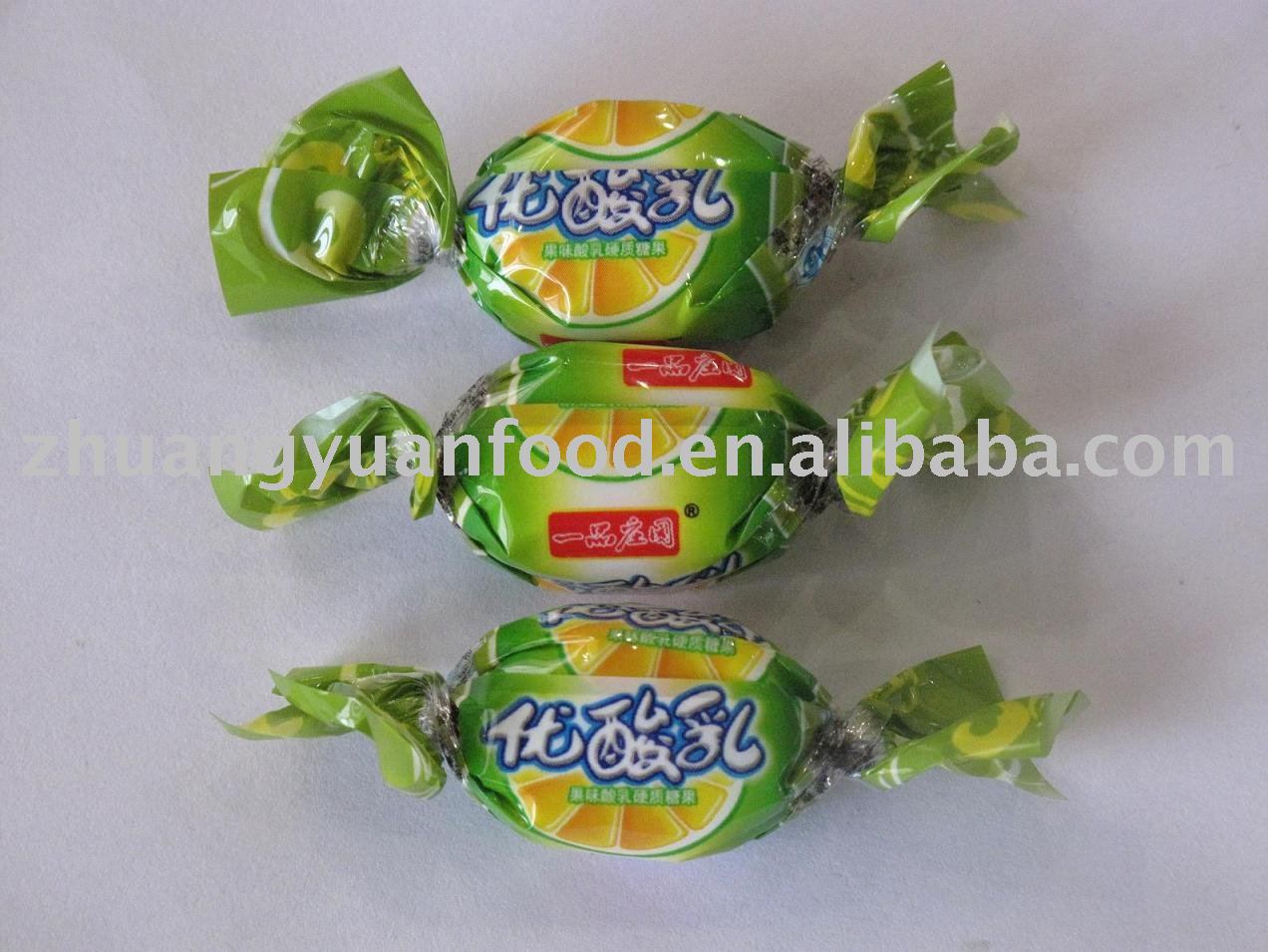 yogurt and fruit candy