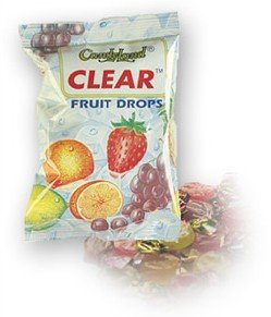 Hard boiled candies :     Clear Candy