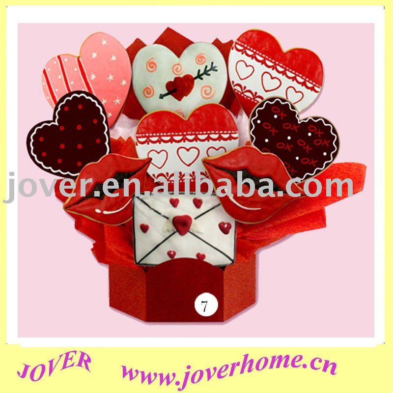 Valentine Hand Decorated Cookie