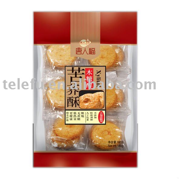Diabetic food--Xylitol buckwheat biscuits and cookies