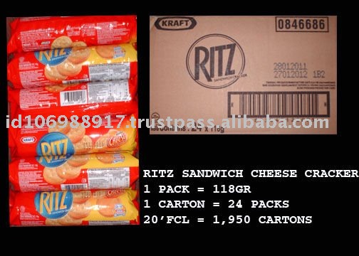 Ritz Sandwich Cheese Crackers