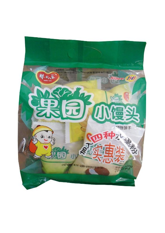 Fruit steamed bread biscuit
