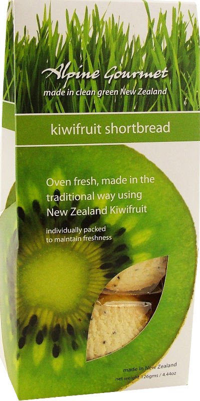 Kiwifruit Shortbread
