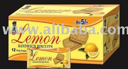 Lemon Sandwich Biscuits