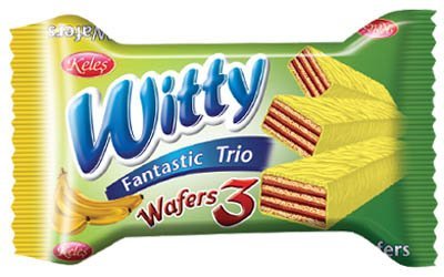 WITTY COCOA COATED X3 WAFERS