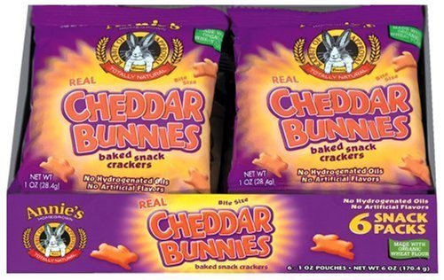 Annie's Homegrown Cheddar Bunnies Baked Crackers