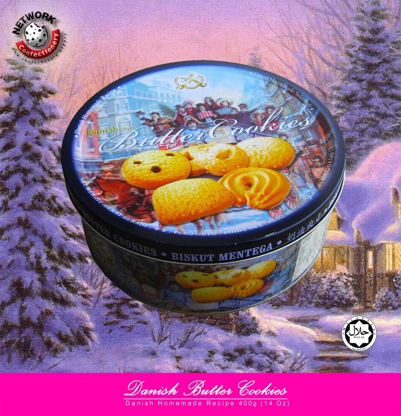Danish Butter Cookies 400g Version 2010