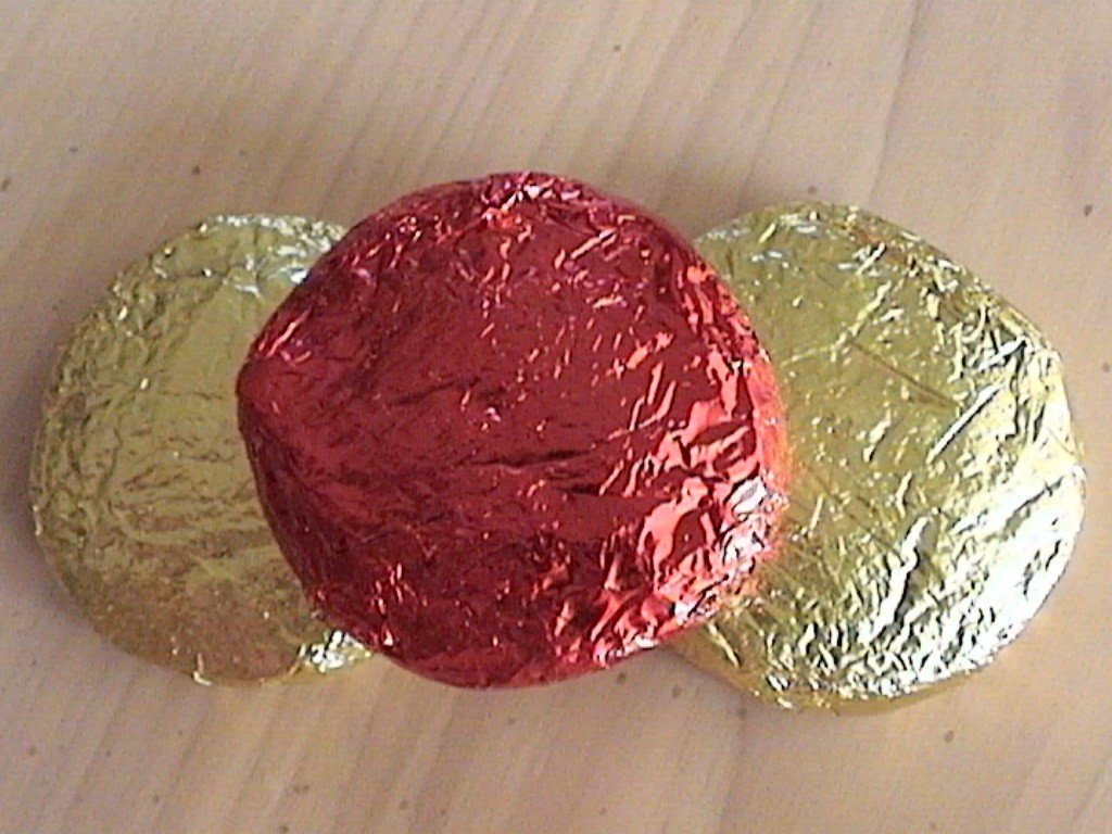  Foil   Wrap ped Shortbread Cookies