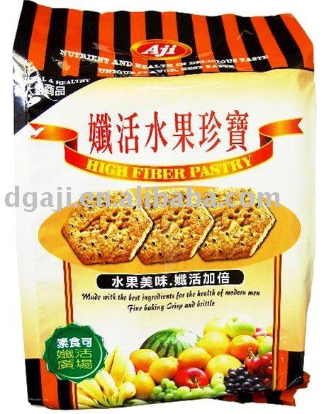 High fiber digestive biscuit