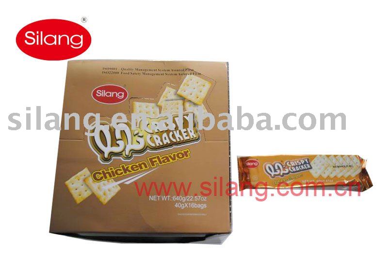 40g QQ  Crispy  Cracker -  Chicken  Flavor