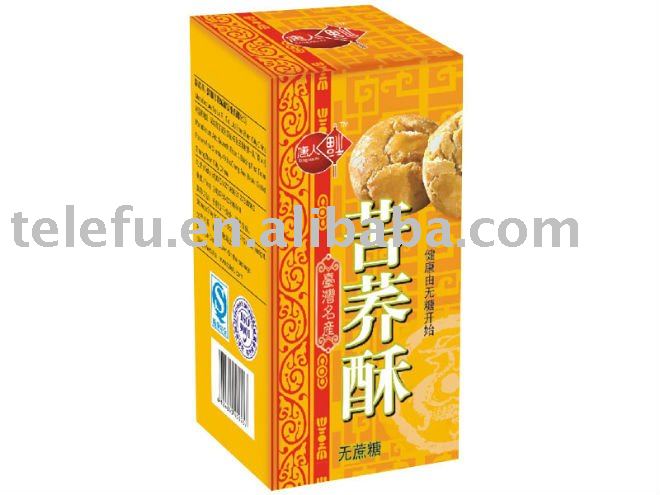 Sugar free desserts--buckwheat biscuit