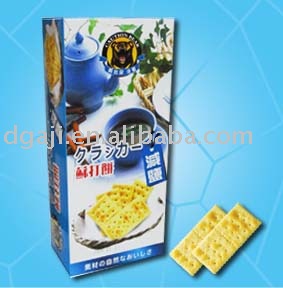 Low salt soda biscuit