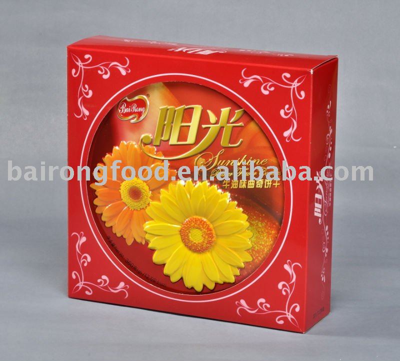 Sunshine butter flavor cookies 360g,China Bairong price supplier - 21food