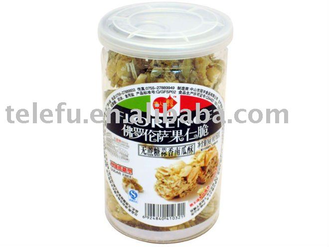 Garlic flavor pumpkins crisp