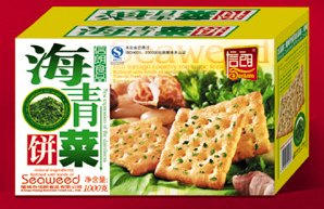 seaweed crispy cracker snack