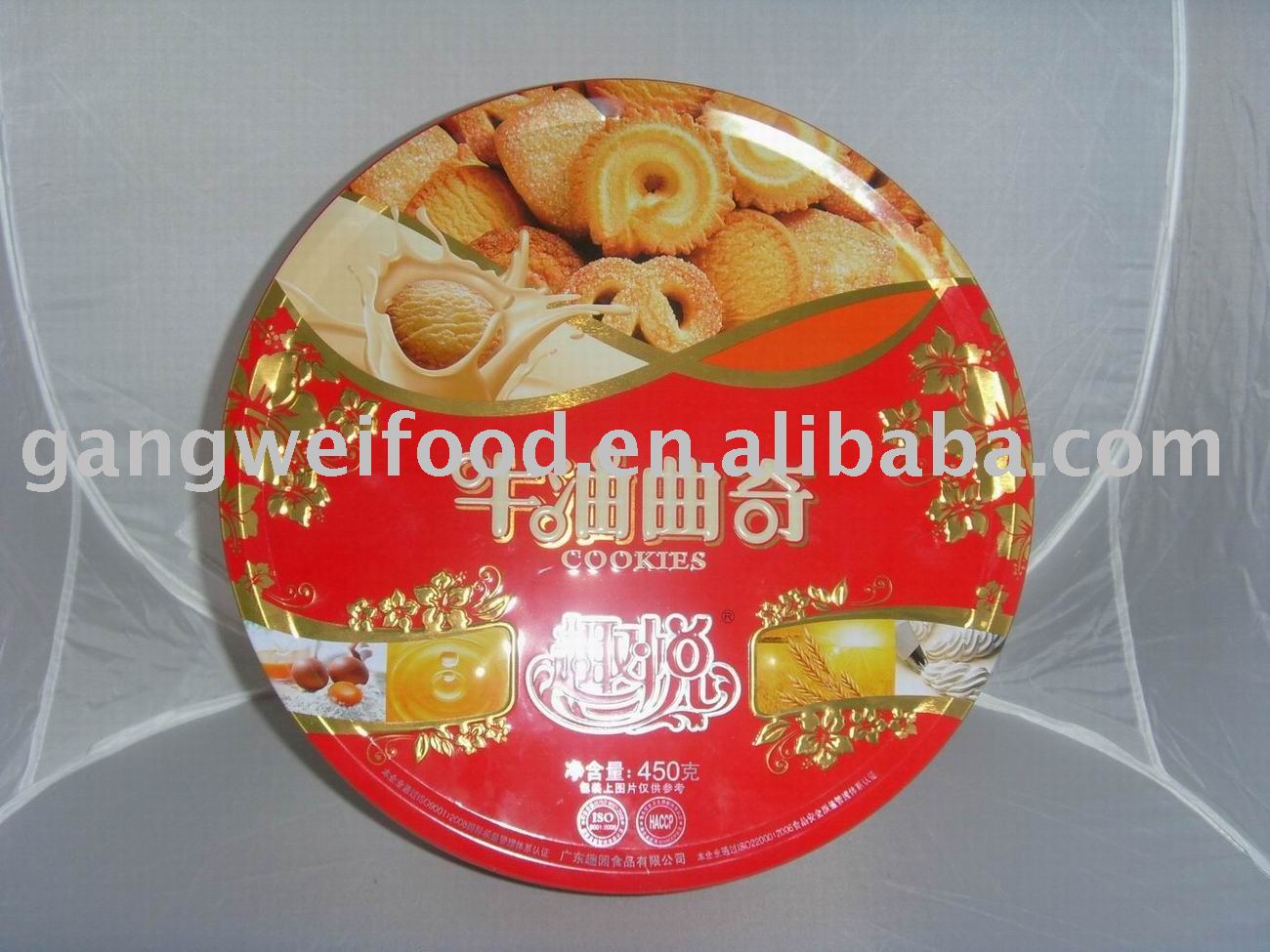 Butter cookies in tin,China Shi Mei Ke price supplier 21food