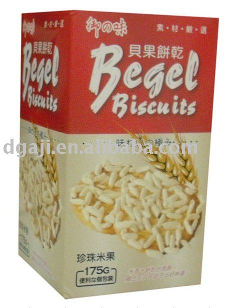 Begel Biscuit with white rice