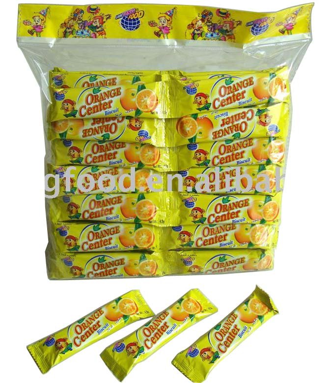 Orange biscuits
